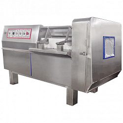 Шпигорезка ЮМЗ QDJ-550(380В,3,7кВт,1750х750х980,800-1000кг/ч,нарезка кубиком 5х5х5мм,350кг)